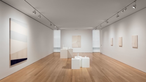 Installation view of Rebecca Ward at The FLAG Art Foundation, 2017. Photography by Steven Probert.