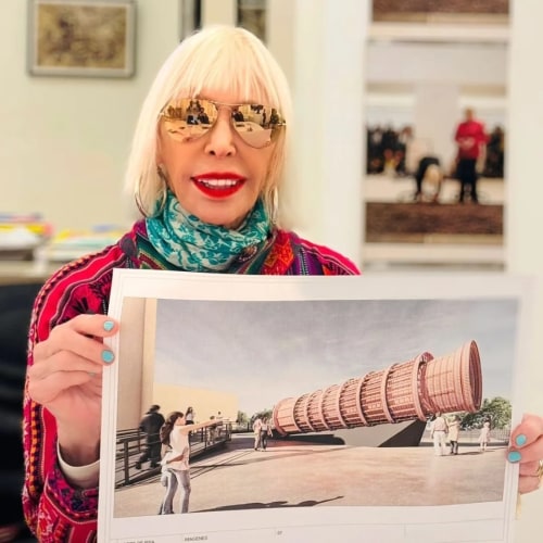 news | marta minujín: the spaghetti tower of pisa