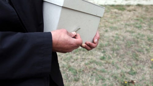 Still from&amp;nbsp;Le Clash, 2010, HD video, dolby surround 5.1 sound, colour, 8 min 31 sec