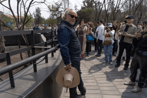 press: A walk with Gabriel Orozco and his friends through Chapultepec