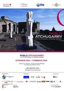 Pablo Atchugarry Exhibition, &quot;Città Eterna, Eterni Marmi&quot;