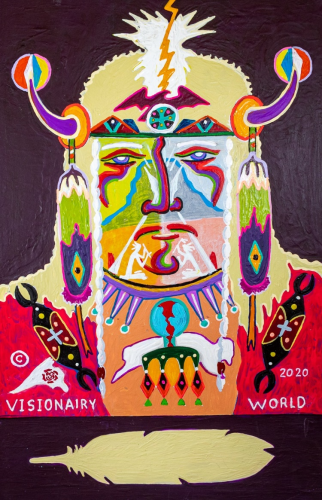 Visionary World - Ernest Marceau - Viewing Room - Indian Arts and Crafts Board Online Exhibits Viewing Room