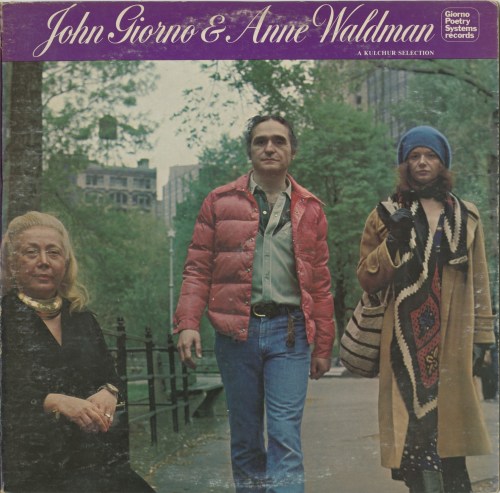 John Giorno and Anne Waldman: A Kulchur Selection - (GPS 010-011) - AV Recordings - John Giorno Foundation