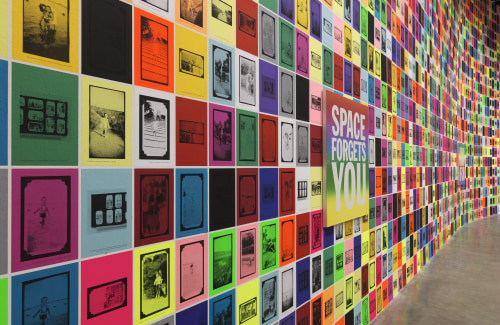 The digitally-reproduced archives on display for Ugo Rondinone: I &amp;hearts;&amp;nbsp;John Giorno at&amp;nbsp;Palais de Tokyo, Paris, 2015