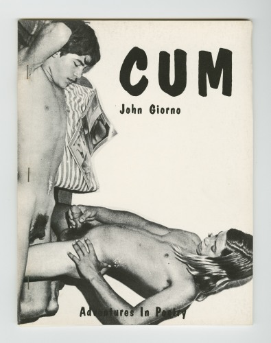 Cum -  - Books - John Giorno Foundation
