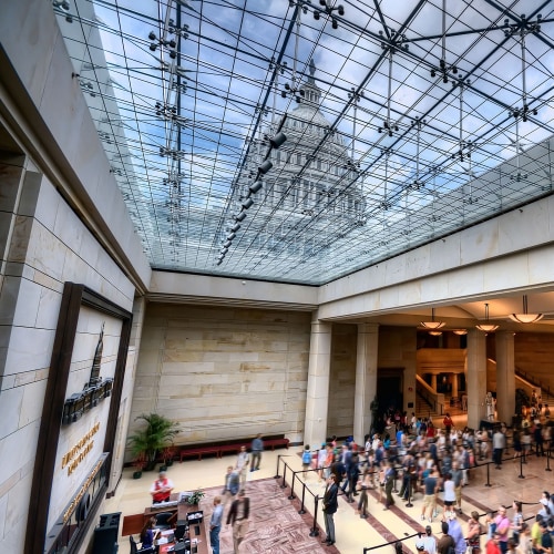 United States Capitol Visitors Center Quarra Stone played a vital role in the Capitol Visitor Center&amp;rsquo;s construction, skillfully installing sandstone slabs resembling the Capitol&amp;rsquo;s original materials. Read more.