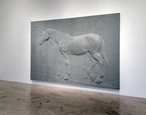 Two Horses: A Monumental Granite Sculpture by Charles Ray at the Metropolitan Museum of Art