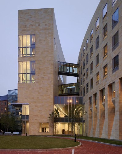 Northeastern University Building F - Quarra Stone: Enhancing Aesthetics and Functionality