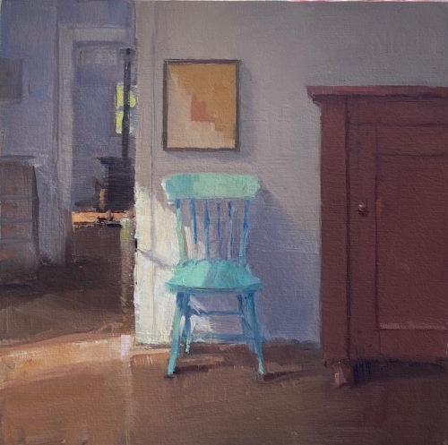 Jeffrey Reed Featured In Painting, An Impromptu Respite