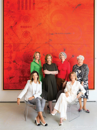 Standing (left to right): Karen Weiner Escalera, Myrthia Natalie Moore, Maite Nobo, Carmen Betancourt-Lewis.

Seated (left to right): Ronit Neuman, June Thomson Morris.