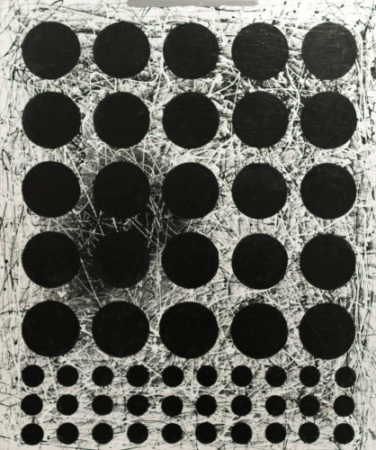 J. Steven Manolis, Black &amp;amp; White (Graphic)&amp;nbsp;
2020&amp;nbsp;
Acrylic and Latex Enamel on canvas&amp;nbsp;
72 x 60 inches&amp;nbsp;