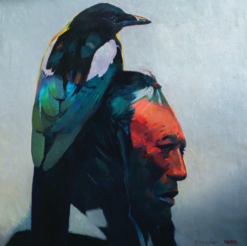 Magpie
50 x 50 inches
Oil on canvas