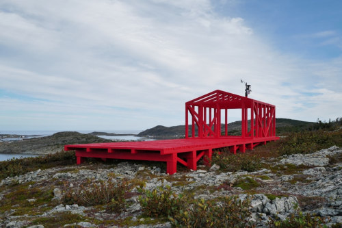 Liam Gillick, A Variability Quantifier (The Fogo Island Red Weather Station)
