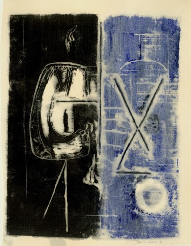 Illustration 27&amp;nbsp;
Untitled, AWdC-CM 1907-8, c. 1950s-60s
H:&amp;nbsp;​6 x W: 12 inches
Water Soluble Printer&amp;#39;s Ink