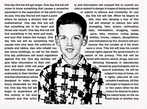 “One Day This Kid” Project Commemorates the 30th Anniversary of David Wojnarowicz’s Death