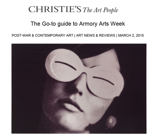 Christie's Go-to guide to Armory Arts Week