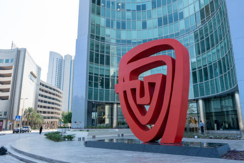 Bank ABC | Inauguration of 'The Face', an abstract modern sculpture that celebrates Bahrain and Bank ABC