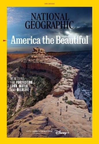 National Geographic Cover America the Beautiful September 2022