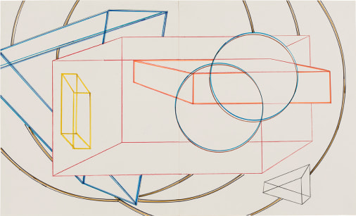 Al Held: Works on paper, 1960 – 1989