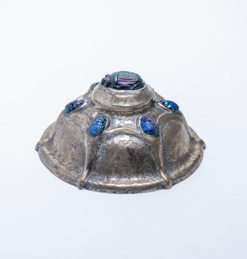 Rare Scarab Inkwell