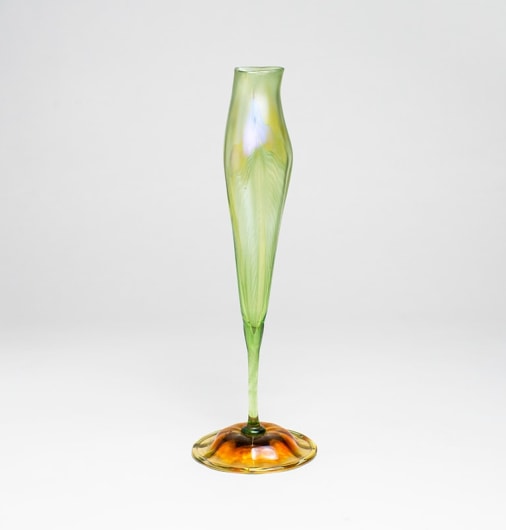 Favrile Glass Calyx Flower Form