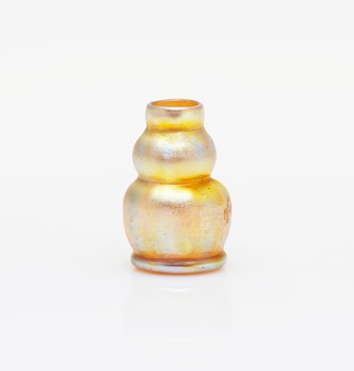 Miniature Favrile Glass Vase