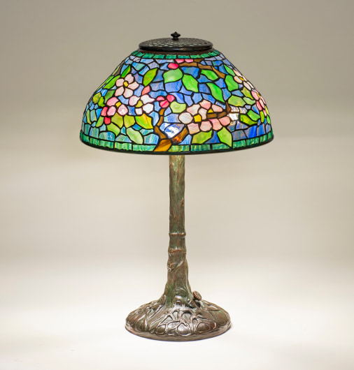 Rare Apple Blossom Table Lamp