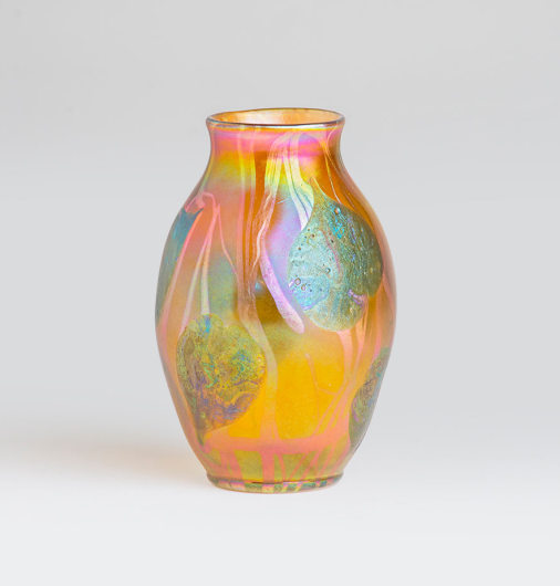 Favrile Glass Vase with Cypriote Decoration