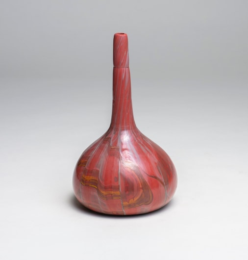 Early Favrile Glass Agate Vase