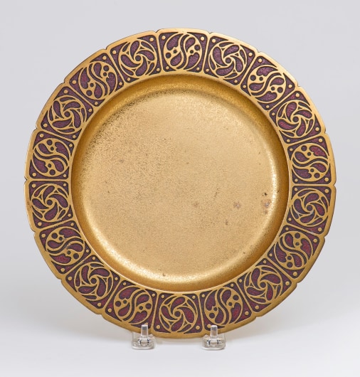 Enameled Calling Card Tray