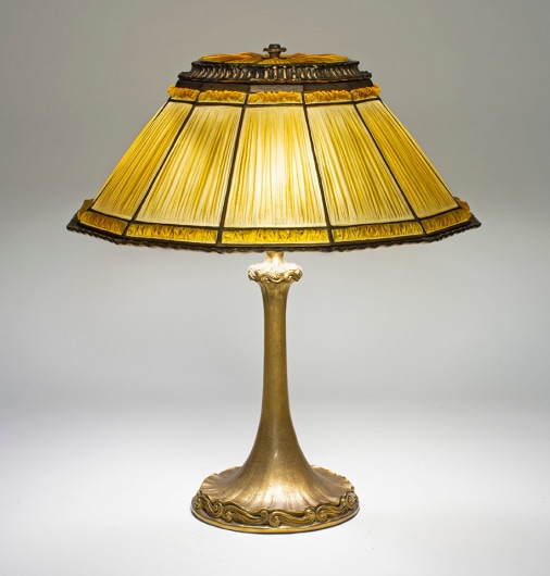 Linenfold Table Lamp