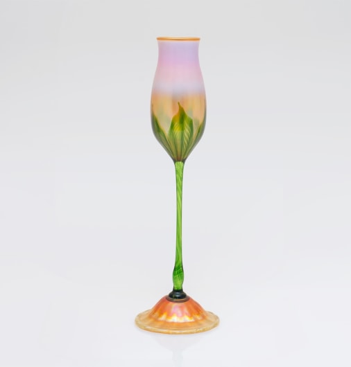Tall Flower Form Vase