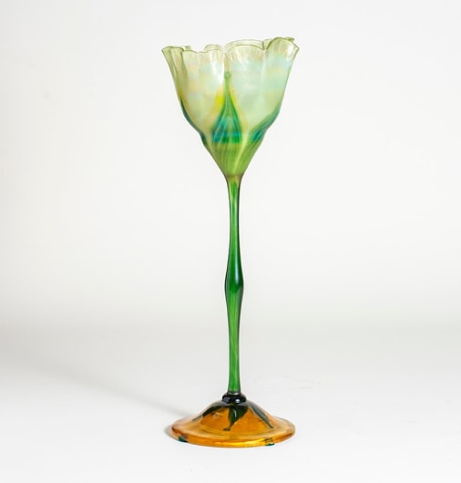Early Favrile Glass Flower Form