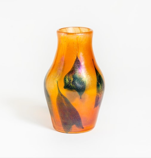 Favrile Glass Vase with Cypriote Decoration