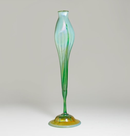 Monumental &quot;Calyx&quot; Favrile Glass Flower Form