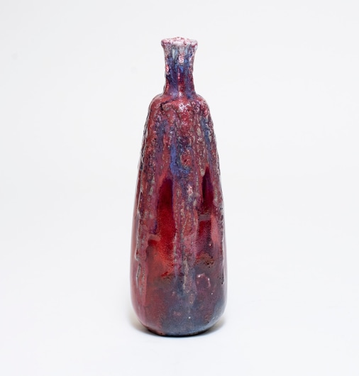 Vase with Dripping Glaze