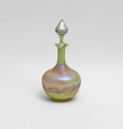 Early Favrile Glass Perfume Bottle
