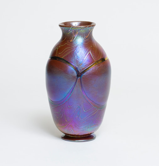 Early &quot;Blown Out&quot; Favrile Glass Vase