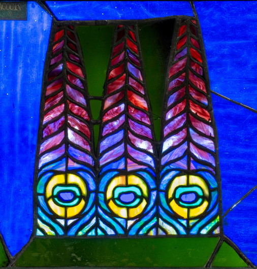 Rare &quot;Peacock&quot; Sample Panel