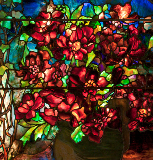 &quot;Still Life with Peonies&quot; Window