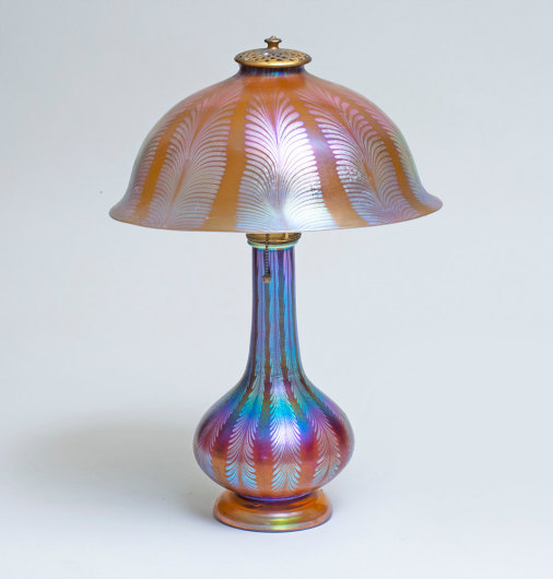 Favrile Glass Lamp