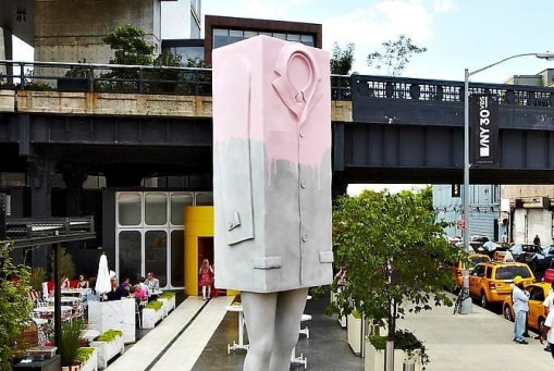 Erwin Wurm's &quot;Big Kastenmann&quot;