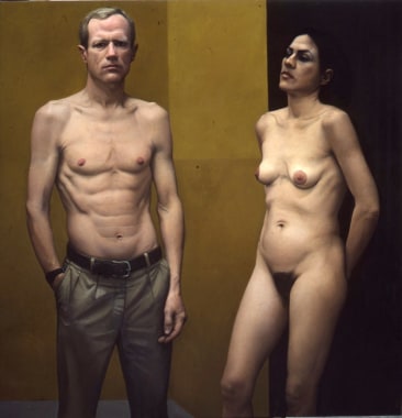 Exhibition Announcement picturing William Beckman, 'Man and Woman' 1985-87