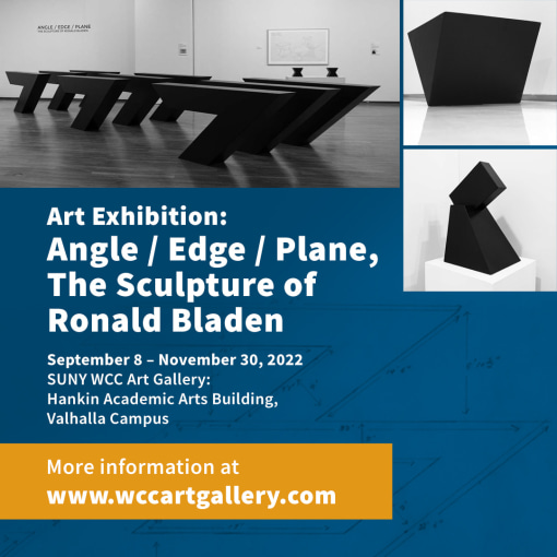 Ronald Bladen: Angle/Edge/Plane at SUNY Westchester Community College