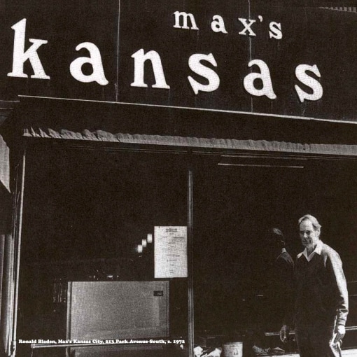 Artists at Max's Kansas City 1965-1974