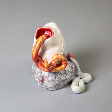 Dorsa Asadi, The Gift,&nbsp;ceramic, 2020