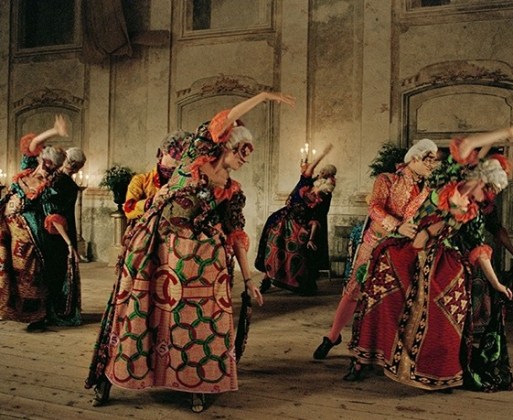 Image of Yinka Shonibare's "Un ballo in Maschera and Addio del Passato"