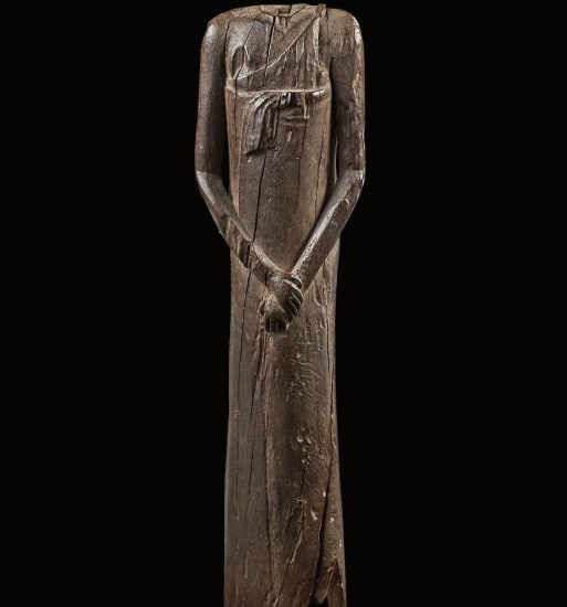 An Egyptian Robed Figure