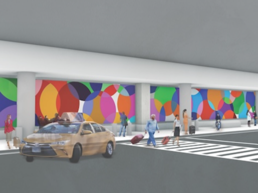 Graciela Hasper Unveils Permanent Installation Continuous Motion George Bush Intercontinental Airport (IAH) Conversation