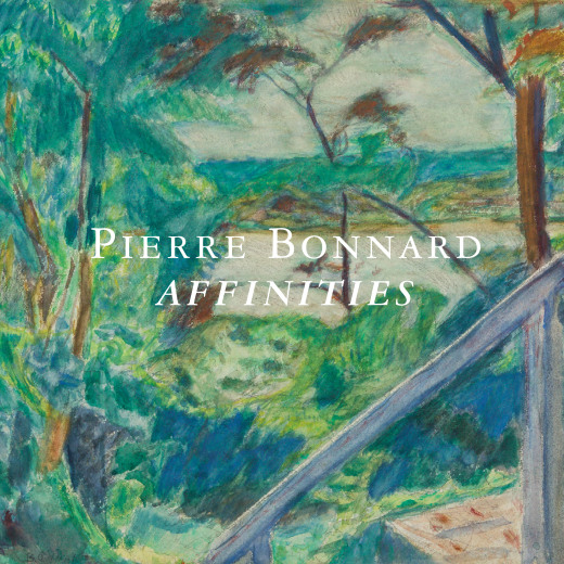 Catalogue Cover: Pierre Bonnard: Affinities, March 2018